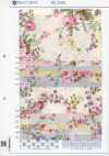 RU2530 RURU BOUQUET Rose Wreath 프린트 광목 (롤)