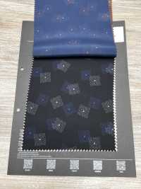 5026-365-1 빈티지 필라 레이온 올드 도트 스퀘어[원단] 홋코(HOKKOH) 서브 사진