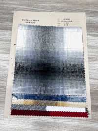 A-8184 옹브레 블록 넬 체크[원단] ARINOBE CO., LTD. 서브 사진