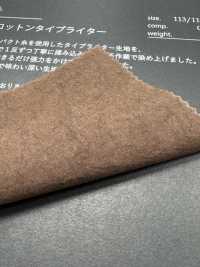 FJ6628 HIYORI 오가닉 코튼 타이프라이터[원단] Fujisaki Textile 추가 이미지