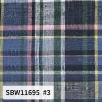 SBW11695 C/L 마드라스 체크[원단] SHIBAYA 추가 이미지
