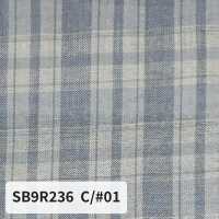 SB9R236 오가닉 셔링 체크[원단] SHIBAYA 추가 이미지