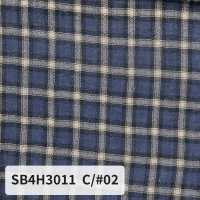 SB4H3011 오가닉 보일 론 체크[원단] SHIBAYA 추가 이미지