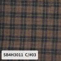SB4H3011 오가닉 보일 론 체크[원단] SHIBAYA 추가 이미지