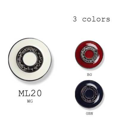 ML-20 콤비 이탈리안 메탈 버튼