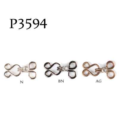 P3594 GAFFORELLI 라인스톤 스프링 훅