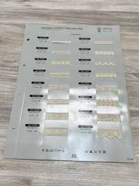 SIC-7316 유기농 코튼 토션 레이스/ 8mm SHINDO(SIC) 서브 사진