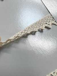 SIC-7317 유기농 코튼 토션 레이스/ 8mm SHINDO(SIC) 서브 사진