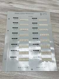 SIC-7321 유기농 코튼 토션 레이스/ 12mm SHINDO(SIC) 서브 사진