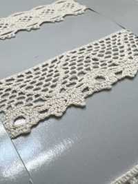 SIC-7322 유기농 코튼 토션 레이스/ 17mm SHINDO(SIC) 서브 사진