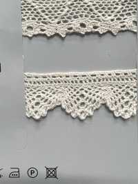 SIC-7330 유기농 코튼 토션 레이스/ 20mm SHINDO(SIC) 서브 사진