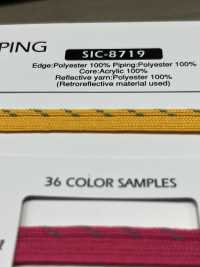 SIC-8719 재귀 반사 파이핑 테이프[리본 테이프 코드] SHINDO(SIC) 서브 사진