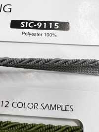 SIC-9115 브라이트 트윌 파이핑 테이프[리본 테이프 코드] SHINDO(SIC) 서브 사진