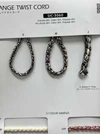 SIC-3060 멜란지 트위스트 코드[리본 / 테이프 / 코드] SHINDO(SIC) 서브 사진