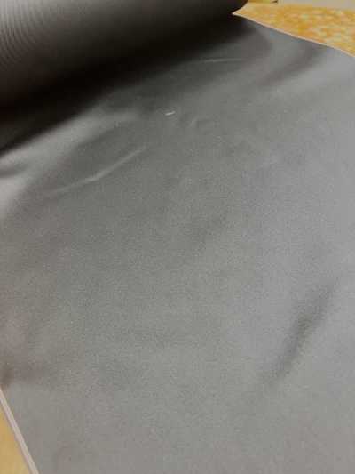 100 국산 천연 비단 양면 정견 능직 주자직 배견 원단 짙은 남색