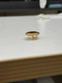 309 국산 슈트 용 메탈 버튼 (메탈 단추) 호랑이 무늬 블랙 골드 서브 사진