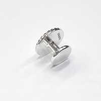 A-3-S 순은 스터드 스터드 단추 마더오브펄 (자개) 조개 실버 원형[정장 액세서리] 야마모토 (EXCY) 서브 사진