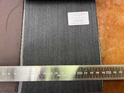 CNB1026 CANONICO 스테디셀러 Super110's PERENNIAL 그레이 섀도 스트라이프