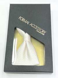 BF-400 니시 실크 하운드투스 실크 지조 격자 나비넥타이[정장 액세서리] 야마모토 (EXCY) 서브 사진