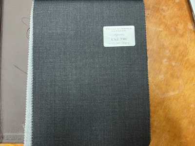 CNB3006 CANONICO 스테디셀러 Super120's 짙은 회색 무지