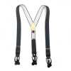 SR-GREY SR-GREY 서스펜더 EXCY 브레이시즈 회색 무지 2in1 35mm 엘라스틱