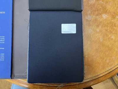 CNB3002 CANONICO 스테디셀러 Super120's 진한 네이비 무지