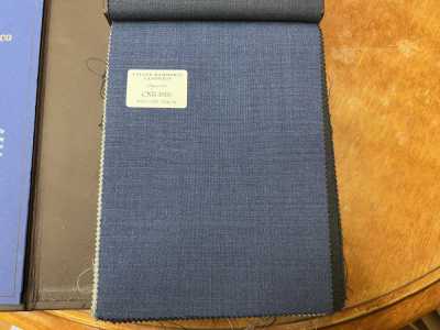 CANONICO 기본 Super120's 파란색 무지