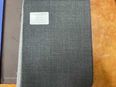 CNB3007 CANONICO 스테디셀러 Super120's 회색 무지