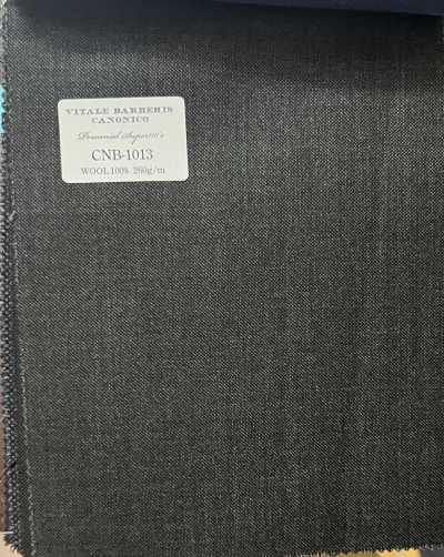 CNB1013 CANONICO 스테디 Super110's PERENNIAL 다크 그레이 무지