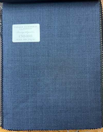CNB0005 CANONICO 스테디셀러 Super150's REVENGE 파랑 무지