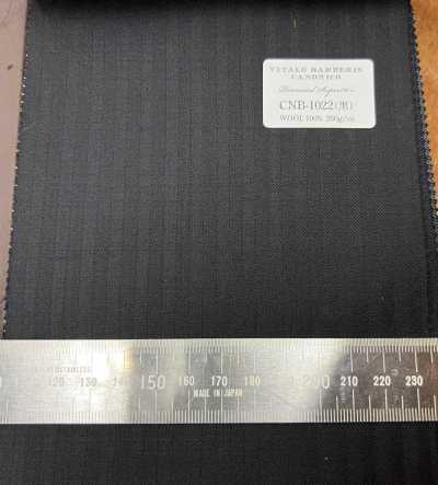CNB1022 CANONICO 정규 Super110's PERENNIAL 블랙 섀도우 스트라이프