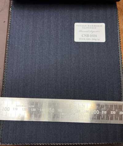 CNB1024 CANONICO 스테디셀러 Super110's PERENNIAL 네이비 섀도 스트라이프