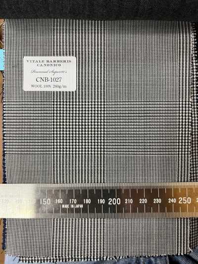 CNB1027 CANONICO 스테디셀러 Super110's PERENNIAL 글렌 체크