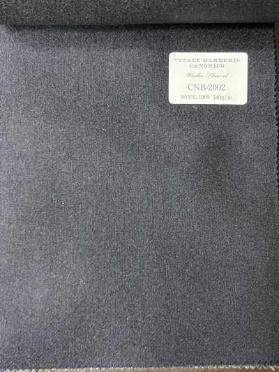 CNB2002 CANONICO(카노니코) 스테디셀러 울 플란넬 짙은 남색 무지