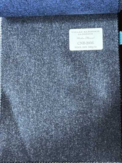 CNB2006 CANONICO(카노니코) 스테디셀러 울 플란넬 진한 남색 무지