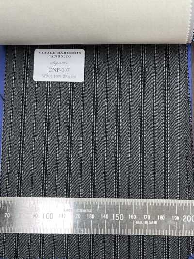 CNF007 CANONICO 스테디셀러 Super110's 그레이 코듀로이 바지용 원단