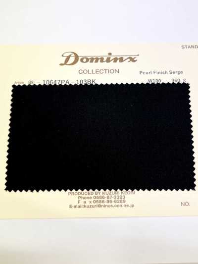10647PA 펄 피니시 서지 DOMINX(도민크스) 스탠다드 컬렉션 윤기 좋은 고급 울 3색상