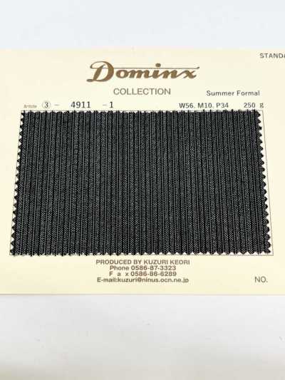 4911 서머 포멀 DOMINX(도민쿠스) 스탠다드 컬렉션 코듀로이 천지 그레이