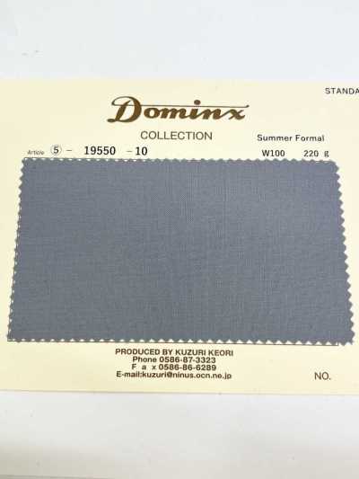 19550 Summer Formal DOMINX(도밍크스) 스탠다드 컬렉션 고급 울 그레이