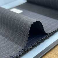 95407-50 25SS BEST SELECTION 【FANCY WORSTED】팬시 우스테드 더블 스트라이프 다크 그레이[원단] 쿠니시마 주식회사 서브 사진