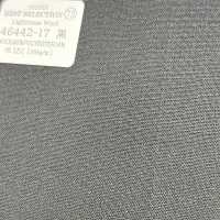 46442-17 25SS BEST SELECTION 【Lightness Wool】 라이트 네스 울 블랙 무지[원단] 쿠니시마 주식회사 서브 사진