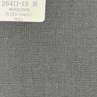 26411-13 25SS BEST SELECTION 【traditional fabric】트래디셔널 패브릭 무지 블랙[원단] 쿠니시마 주식회사 서브 사진