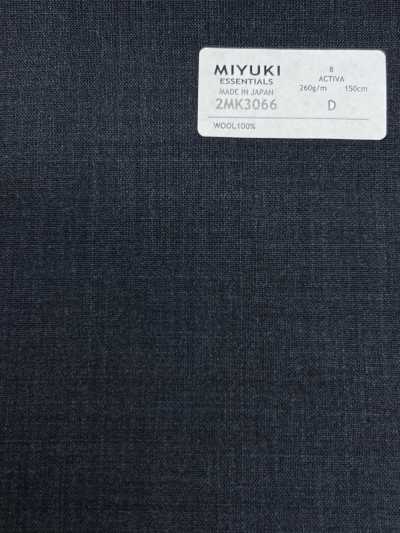 2MK3066 26SS 미유키 생지 MIYUKI 에센셜즈 ESSENTIALS ACTIVA 네이비 무지