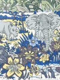 LP-7 Harry James Jungle 해리 제임스 정글 큐 안감 큐플라 프린트 안감 L-top 엘톱 (LOISIR 르와지르) 서브 사진