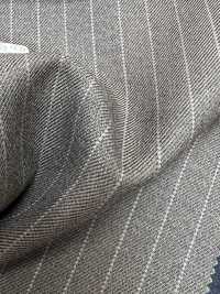 59542-77 25AW HERDREX 【MOKUORI】 모쿠오리 브라운 펜슬 스트라이프 데오도란트 울[원단] 쿠니시마 주식회사 서브 사진