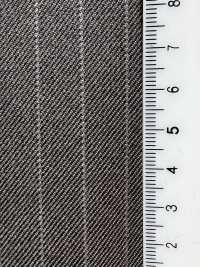 59542-77 25AW HERDREX 【MOKUORI】 모쿠오리 브라운 펜슬 스트라이프 데오도란트 울[원단] 쿠니시마 주식회사 서브 사진