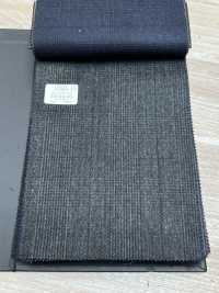 59544-45 25AW HERDREX 【Siro-milled wool】 사일로 밀드 울 차콜 그레이 차콜그레이 체크[원단] 쿠니시마 주식회사 서브 사진