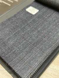 59545-36 25AW HERDREX 【Siro-milled wool】 사일로밀드 울 그레이 글렌 체크[원단] 쿠니시마 주식회사 서브 사진
