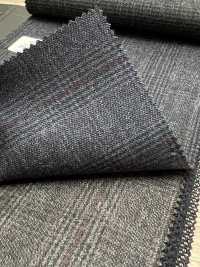 59545-36 25AW HERDREX 【Siro-milled wool】 사일로밀드 울 그레이 글렌 체크[원단] 쿠니시마 주식회사 서브 사진