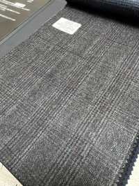 59545-85 25AW HERDREX 【Siro-milled wool】 사일로밀드 울 브라운 글렌 체크[원단] 쿠니시마 주식회사 서브 사진